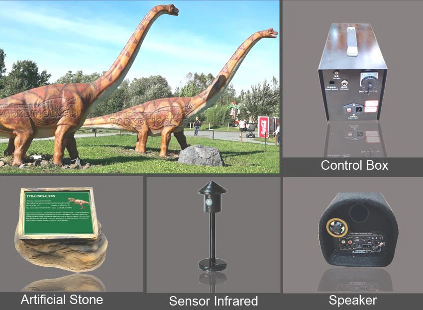 Life Size Dinosaur Statue Brachiosaurus-F