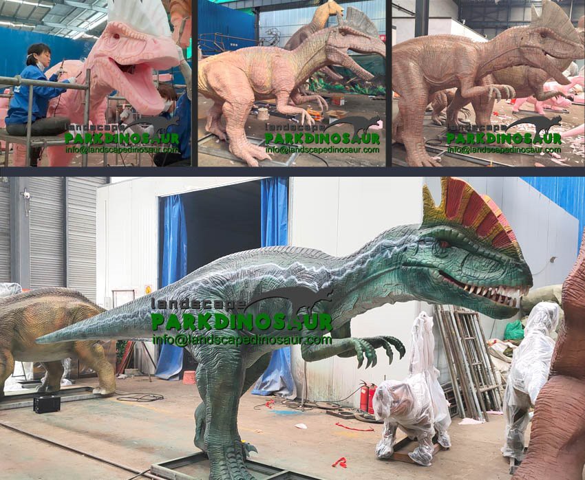 Amusement Park Decoration Animatronic Dinosaurs-Production