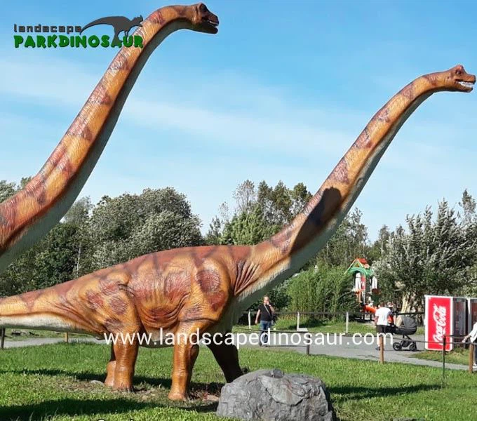 Jurassic Dinosaur Statue Brachiosaurus-03