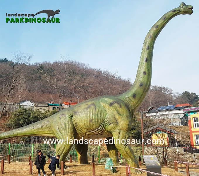 Life Size Dinosaur Statue Brachiosaurus-4